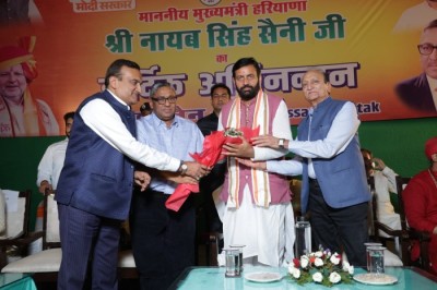 Hon'ble CM Shri Nayab Singh Saini Visits LPS Bossard Campus with Esteemed Guests